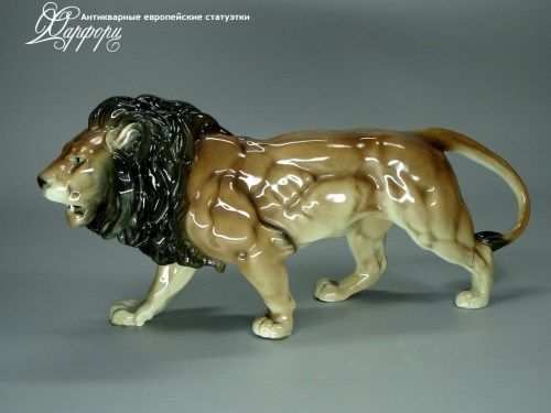 Купить фарфоровые статуэтки KARL ENS, Лев, Германия